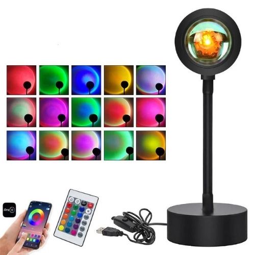 SunsetGlow™ – Projektor Zachodu Słońca RGB